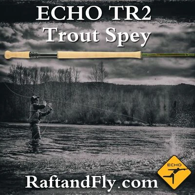 Echo TR2 3wt 11英尺0英寸开关鳟鱼Spey-终身保修-免费送货 — 第 1/3 张图片