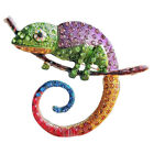 Chameleon Brooch Pin Women Clothes Lapel Pin Animal Brooch Decor For Suit Hat