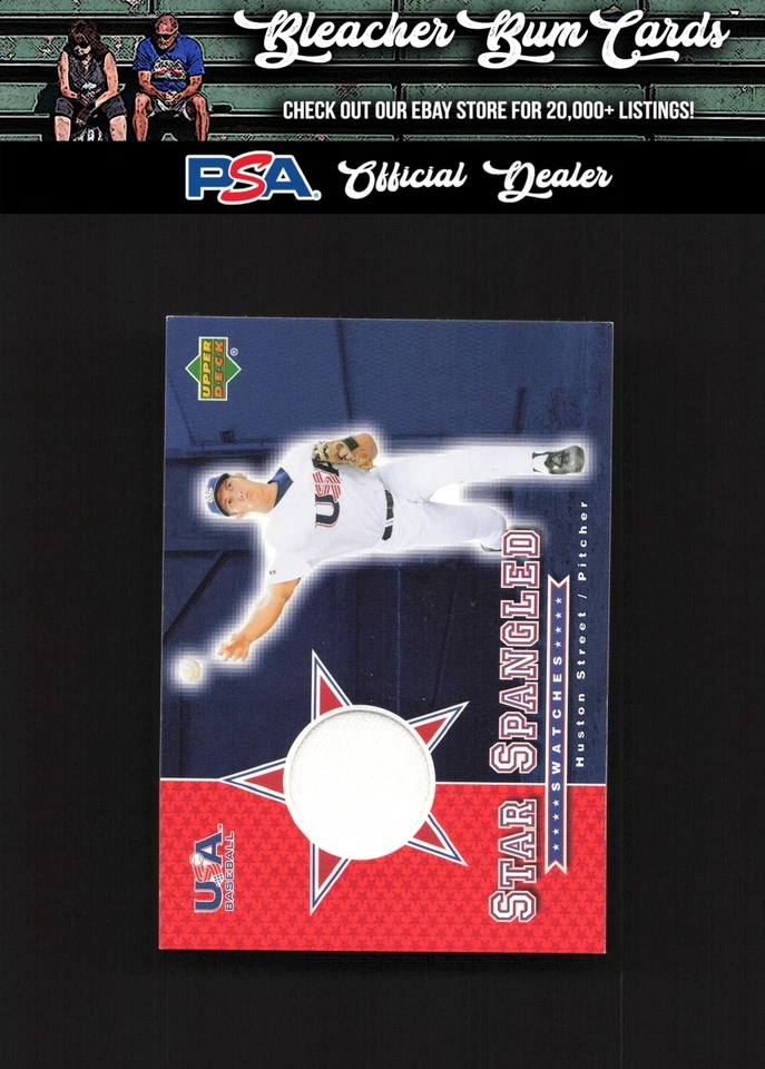 Muestras Upper Deck SS-HS 2003 Huston Street Star-Spangled Foto 1 de 2