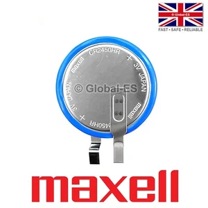 Maxell CR2450HR 3V 525mAh 2 Pin Tab PLC Battery: Programmable Logic Controller - Picture 1 of 1