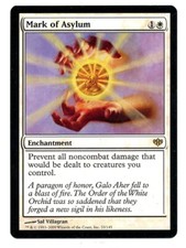 Conflux ** 4x Mark of Asylum x4 ** Mtg Magic (EX+/NM-)