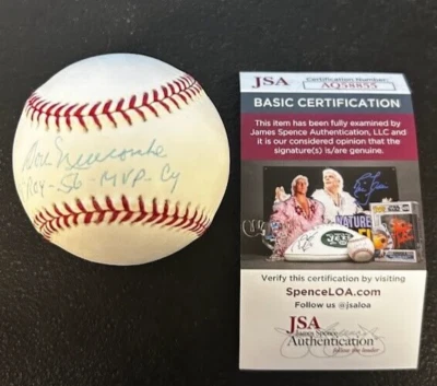 Don Newcombe JSA Authenticated Autographed Ball CM 927 - Image 1 of 4
