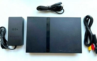 Sony PlayStation 2 Slim JAPONÉS, Juega Juegos Japón, Viene con 4 Juegos JPN GRATIS Foto 1 de 2