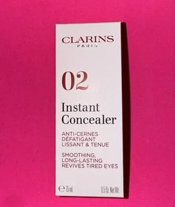 Clarins Instant Concealer #02 Full Size .5oz NEW IN BOX - Picture 1 of 4