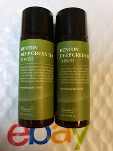2X Benton Deep Green Tea Toner 1.01Fl Oz 30ml Deluxe Sample lot of 2 - Picture 1 of 1