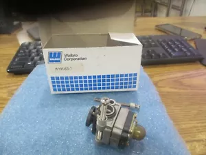Walbro Corporation Modell: WYK-63-1 Vergaser. Unbenutzter Altbestand - Bild 1 von 2