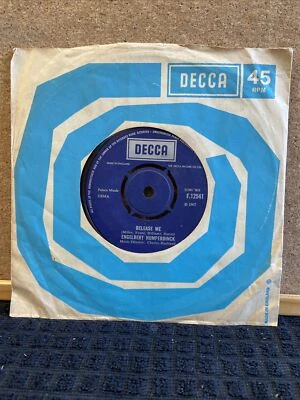 Engelbert Humperdinck Release Me /Ten Guitars 45 Rpm Record 1967/ DECCA UK Press - Image 1 of 4