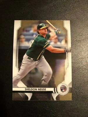 2020 Bowman Sterling SHELDON NEUSE #BSR-76 Oakland Athletics*JY17A - Image 1 of 2
