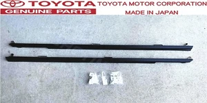 Juego de clips de moldeo de cinturón de puerta TOYOTA GENUINO FABRICANTE DE EQUIPOS ORIGINALES 89-99 MR2 SW20 SW21 - Imagen 1 de 2