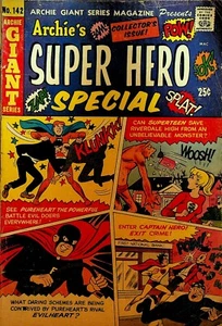 Archie Giant 142 Super Hero Special 1966 Pureheart the Powerful Captain Hero - Picture 1 of 2