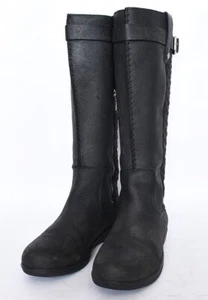 Columbia Lisa Waterproof 1703481010 Quilted Tall Knee High Leather Boots Sz 9.5 - Picture 1 of 10