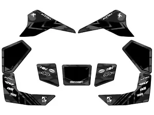 All Years LT 80 APACHE Grey Senge Graphics Kit Compatible with Suzuki - Foto 1 di 7