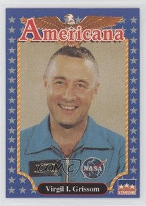 1992 Starline Americana Gus Grissom Virgil I Grissom #228 0in6