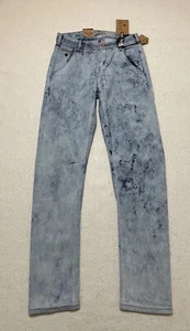 Maison Scotch Jeans Women's Size 25 Regular Fit Taper Leg Mademoiselle Acid Wash - Picture 1 of 14