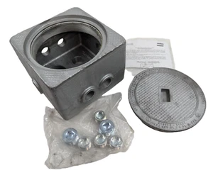 EATON Crouse Hinds EGJ-422 Explosionsgeschützte Anschlussdose Feraloy Eisenlegierung NEU - Bild 1 von 5