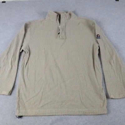 Aigle Int Sweater Mens XL 1/4 Zip Pullover Knit Mock Neck Ribbed Long Sleeve - Image 1 of 4