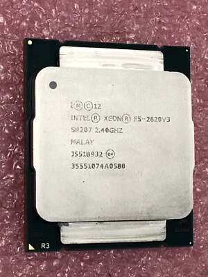 SR207 INTEL E5-2620V3 (2.4GHZ/6-CORE/15MB/85W) - Image 1 of 2