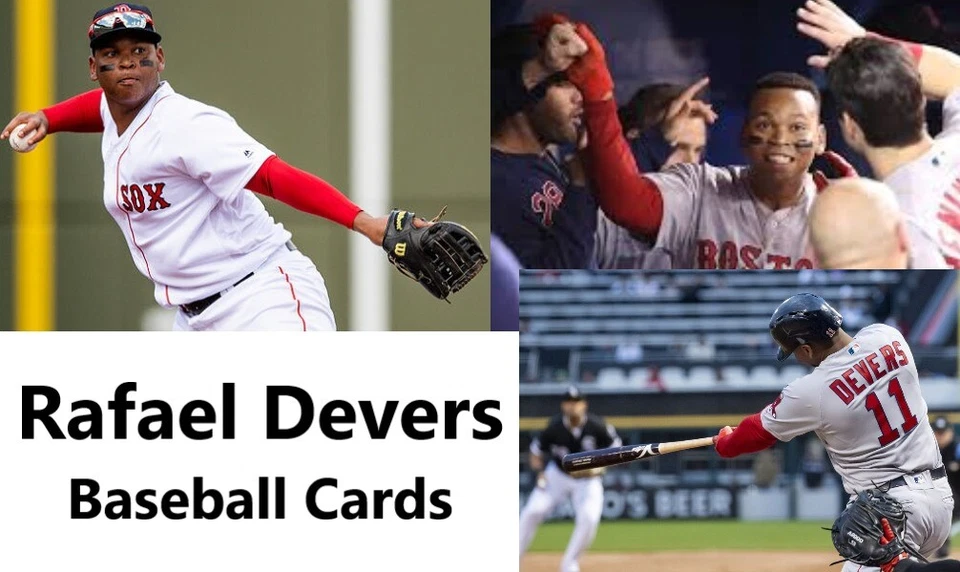 You Pick Your Cards - Rafael Devers - Boston Red Sox - Baseball Card Selection - Image 1 of 1