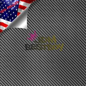 19"x78" Hydrographic Film Hydro Dipping Dip Water Transfer Black Carbon Fiber #6 - Picture 1 of 6