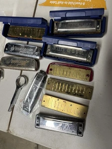 Vintage Harmonicas And Parts - Picture 1 of 4