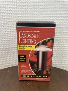 Intermatic CL711 10W Low Voltage Garden Landscape Lighting Black Metal Glass Top - Picture 1 of 10