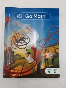 HMH Go Math! Grade 4 Volume 2 workbook Unused 9780358694755 - Picture 1 of 3