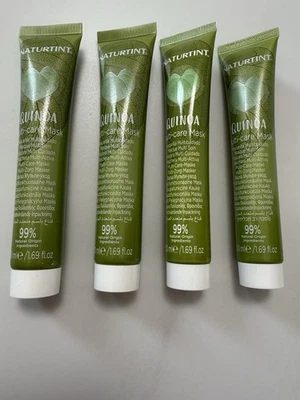 Naturtint Quinoa Mascarilla Multi Cuidado Acondicionador Cabello 1.69 OZ 50 ml Lote de 4 NUEVO Foto 1 de 2