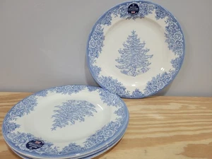 Royal Stafford Christmas Tree Blue Earthenware Dinnerware ---PICK--- - Picture 1 of 7