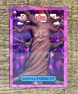 2024 Topps Garbage Pail Kids Sapphire Fuchsia Refractor /75 Haunted Forrest 273a - Picture 1 of 1
