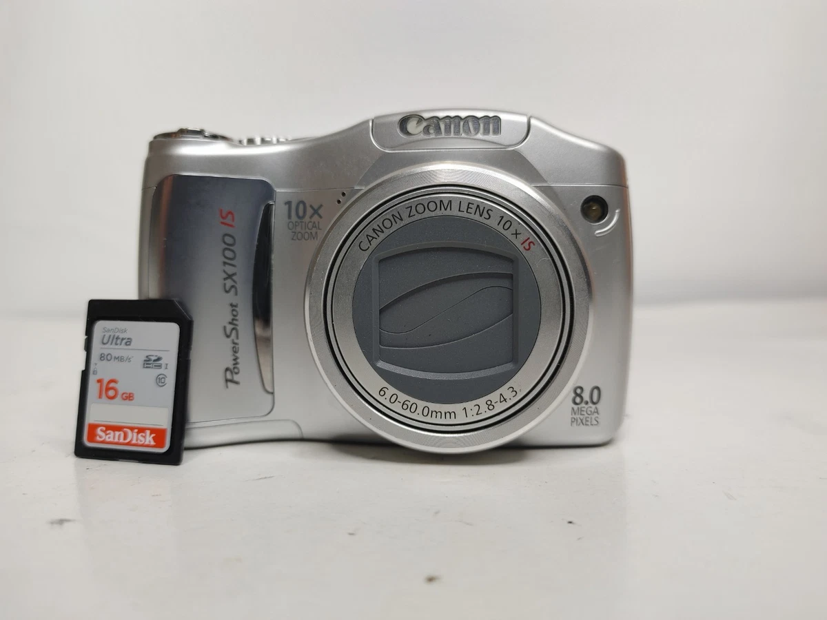 Canon pc1256 シルバー Amazon.com : Canon PowerShot SX100IS 8MP Digital Camera with 10x
