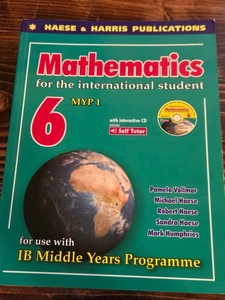 Mathematics for International Student 6 - Paperback, by Robert; Haese Sandra; - Imagen 1 de 4