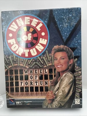 Wheel of Fortune Sony Imagesoft-1-3 players PC Windows New Old stock box damage - Image 1 of 3