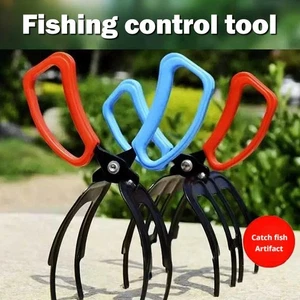 Multi Functional Fishing Control Tool Metal 3-Claw Fish p Cli Catch - Picture 1 of 15