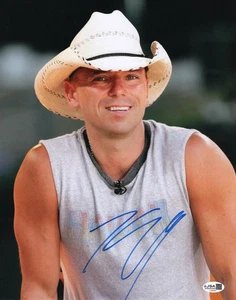Kenny Chesney Signed Autograph 11x14 Photo No Shirt No Shoes No Problems JSA COA - Picture 1 of 4