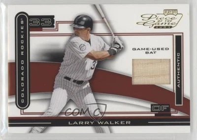 2003 Playoff Piece of the Game /200 Larry Walker (Bat) #POG-59 HOF - Imagem 1 de 2