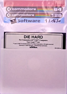 COMMODORE 64/128 -- DIE HARD (ACTIVISION - DISK) - Picture 1 of 2