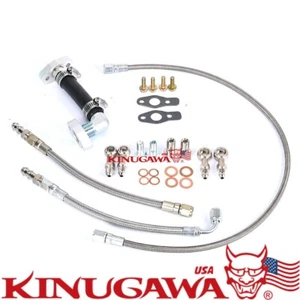 Turbo Oil & Water Line Kit for Mitsubishi 4G15T Colt CZT/Colt Ralliart R TF035HM - Picture 1 of 1