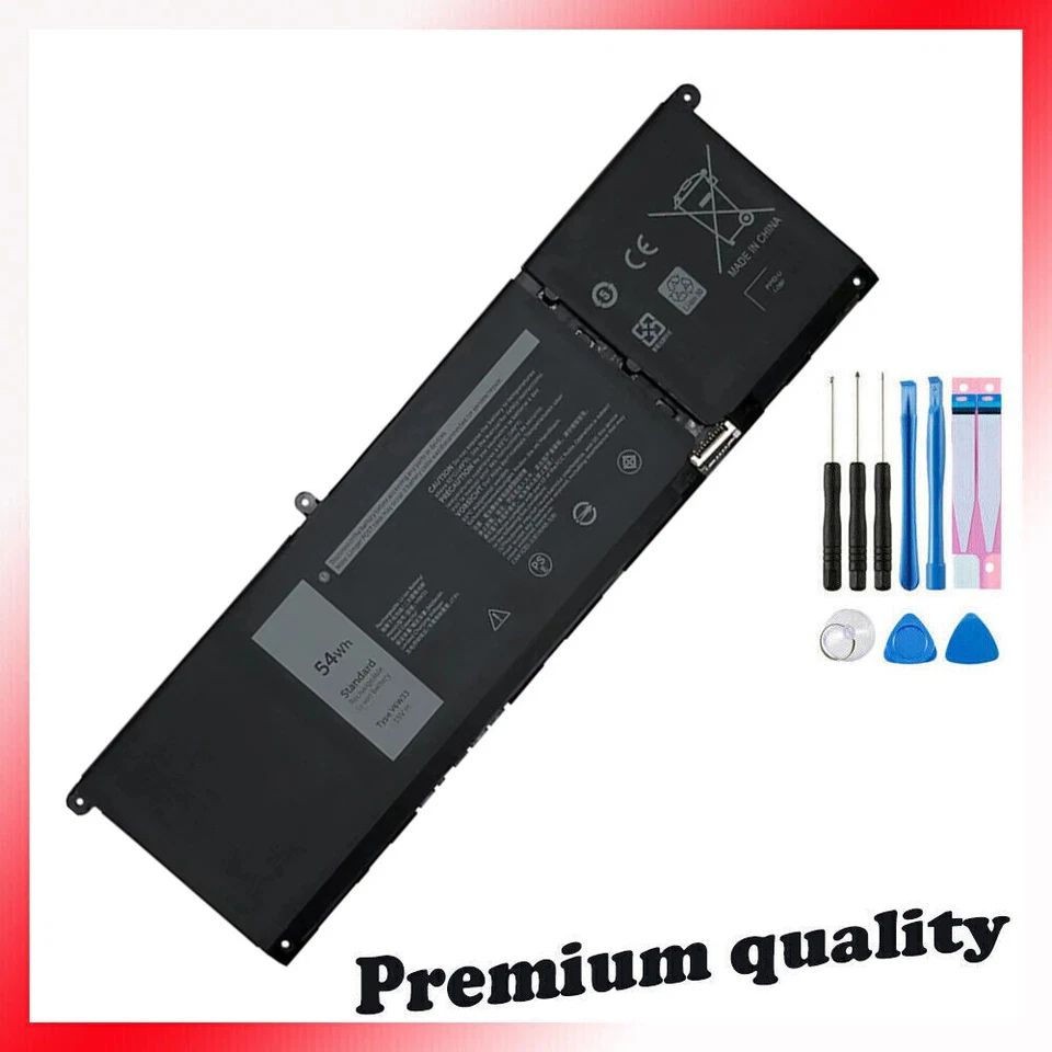 BATERÍA 4 CELDAS PARA DELL INSPIRON 2 EN 1 7415 15V 3420MAH 54WH XDY9K V6W33 WV3K8 Foto 1 de 1