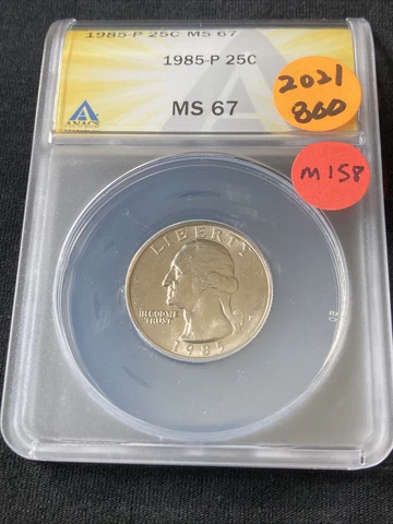 1985-P Washington Quarter M158 Cover