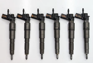 2009-13 BMW E90 E70 X5 35D 335D M57 Diesel 3.0 Fuel Injectors (Set of 6) 7808089 - Picture 1 of 12