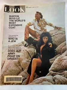 Look Magazine Vintage June 16,1970 Burton Buys Liz... Who Is A Jew Does Our... - Picture 1 of 5