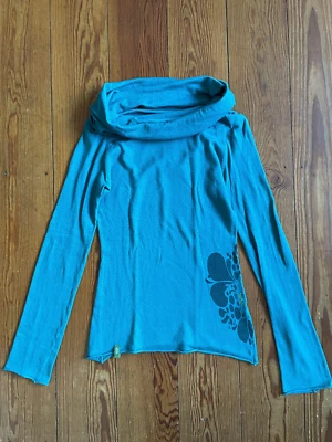 Skunkfunk Jane Pullover Schalkragen türkis Größe XS - Bild 1 von 4
