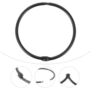 12 Pcs Plastic Shower Curtain Hook Rings Hook Hanger Curtain Rings Hook - Picture 1 of 12