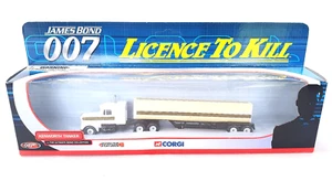 Corgi Toys 1:64 JAMES BOND 007 KENWORTH TANKER TRUCK Licence To KIll TY-07201 MB - Picture 1 of 8