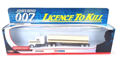 Corgi Toys 1:64 JAMES BOND 007 KENWORTH TANKER TRUCK Licence To KIll TY-07201 MB - Image 1 of 4