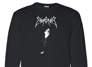 Emperor Long Sleeve TShirt Black Metal Dsbm Death Thrash Metal Grindcore - Picture 1 of 1