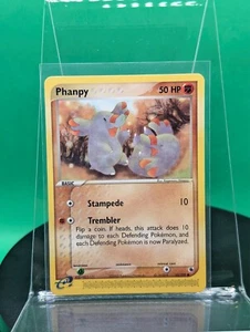 Phanpy 62/109 EX Ruby & Sapphire Common 2003 English Pokemon Nintendo - Picture 1 of 3