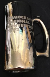 1992 Democratic National Convention Mirrored Mug - New York Rare - Picture 1 of 10