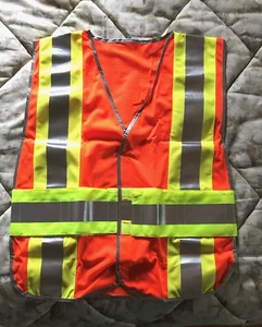 Hi-Vis Reflective Safety Vests XXXL NEW - Picture 1 of 4