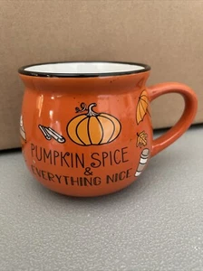 Pumpkin Spice, And Everything Nice Coffee/Cocoa Mug • D-13 - Picture 1 of 3